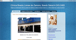 Desktop Screenshot of boedosalud.blogspot.com