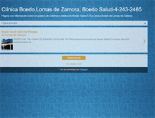 Tablet Screenshot of boedosalud.blogspot.com