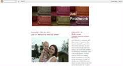 Desktop Screenshot of justpatchwork.blogspot.com