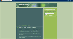 Desktop Screenshot of productexam.blogspot.com