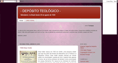 Desktop Screenshot of depositoteologico.blogspot.com