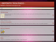 Tablet Screenshot of depositoteologico.blogspot.com