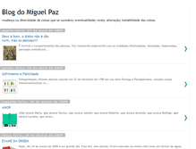 Tablet Screenshot of miguel-paz.blogspot.com