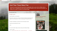 Desktop Screenshot of fourfurrycats.blogspot.com