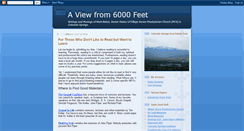Desktop Screenshot of 6000ft.blogspot.com