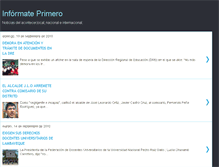Tablet Screenshot of informate-primero-siempre.blogspot.com