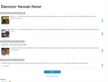 Tablet Screenshot of ebenezerhannahhome.blogspot.com