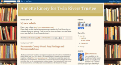 Desktop Screenshot of annetteemeryfortwinrivers.blogspot.com