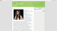 Desktop Screenshot of juanezylasmodelos.blogspot.com