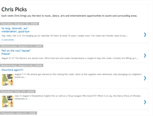 Tablet Screenshot of chris-picks.blogspot.com