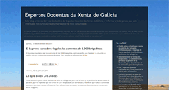 Desktop Screenshot of expertosgalicia.blogspot.com