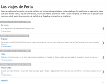 Tablet Screenshot of losviajesdeperla.blogspot.com