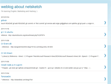 Tablet Screenshot of netsketch.blogspot.com