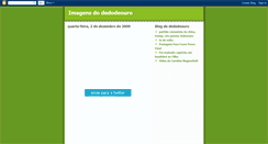 Desktop Screenshot of fotosdodedodeouro.blogspot.com