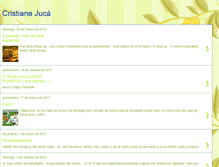 Tablet Screenshot of cristianejuca.blogspot.com