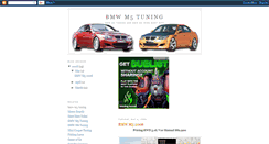 Desktop Screenshot of bmwm5tuning.blogspot.com