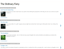 Tablet Screenshot of ordinaryfairy.blogspot.com