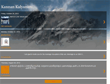 Tablet Screenshot of kannakalyanam.blogspot.com