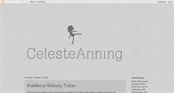 Desktop Screenshot of celesteanning.blogspot.com