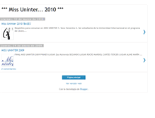 Tablet Screenshot of missuninter.blogspot.com