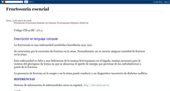 Desktop Screenshot of fructosuriaesencial.blogspot.com