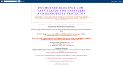 Desktop Screenshot of cuomotarp.blogspot.com