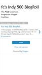 Mobile Screenshot of indy-500-blogroll.blogspot.com