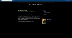 Desktop Screenshot of blackpaw-mythtv.blogspot.com