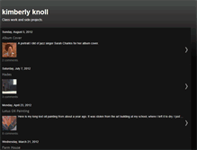Tablet Screenshot of kimberlyknoll.blogspot.com