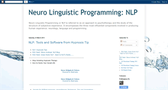Desktop Screenshot of nlpnewsfeed.blogspot.com