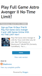 Mobile Screenshot of gameastroavenger2.blogspot.com