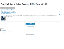 Tablet Screenshot of gameastroavenger2.blogspot.com