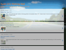 Tablet Screenshot of mywishwell.blogspot.com