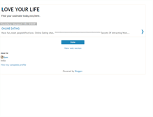 Tablet Screenshot of love-on-line.blogspot.com