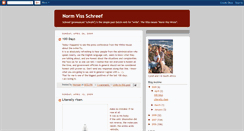 Desktop Screenshot of normvissschreef.blogspot.com
