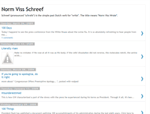 Tablet Screenshot of normvissschreef.blogspot.com
