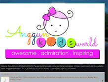 Tablet Screenshot of anggunkidsworld.blogspot.com