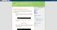 Desktop Screenshot of linuxeandoal100.blogspot.com