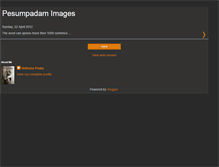 Tablet Screenshot of pesumpadam-images.blogspot.com
