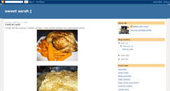 Desktop Screenshot of chefsarahjane.blogspot.com