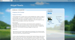 Desktop Screenshot of abigailreads.blogspot.com