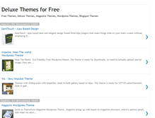 Tablet Screenshot of deluxetheme.blogspot.com