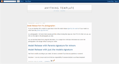 Desktop Screenshot of creating-template.blogspot.com