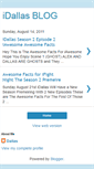 Mobile Screenshot of idallasblog.blogspot.com