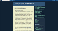 Desktop Screenshot of anxietyandpanicattacktreatment.blogspot.com