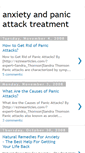Mobile Screenshot of anxietyandpanicattacktreatment.blogspot.com