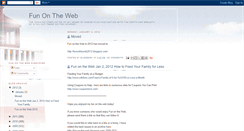 Desktop Screenshot of fun-on-the-web.blogspot.com