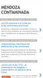 Mobile Screenshot of mendozacontaminada.blogspot.com