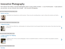 Tablet Screenshot of innovativephotographydes.blogspot.com