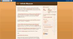 Desktop Screenshot of infinitemuseum.blogspot.com